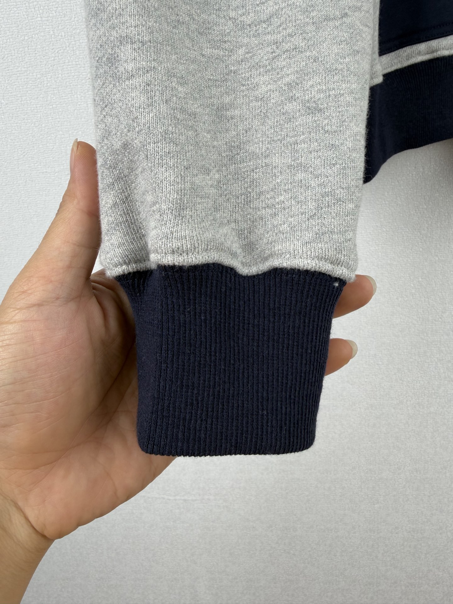 Dior Color Block Crew Neck Sweatshirt