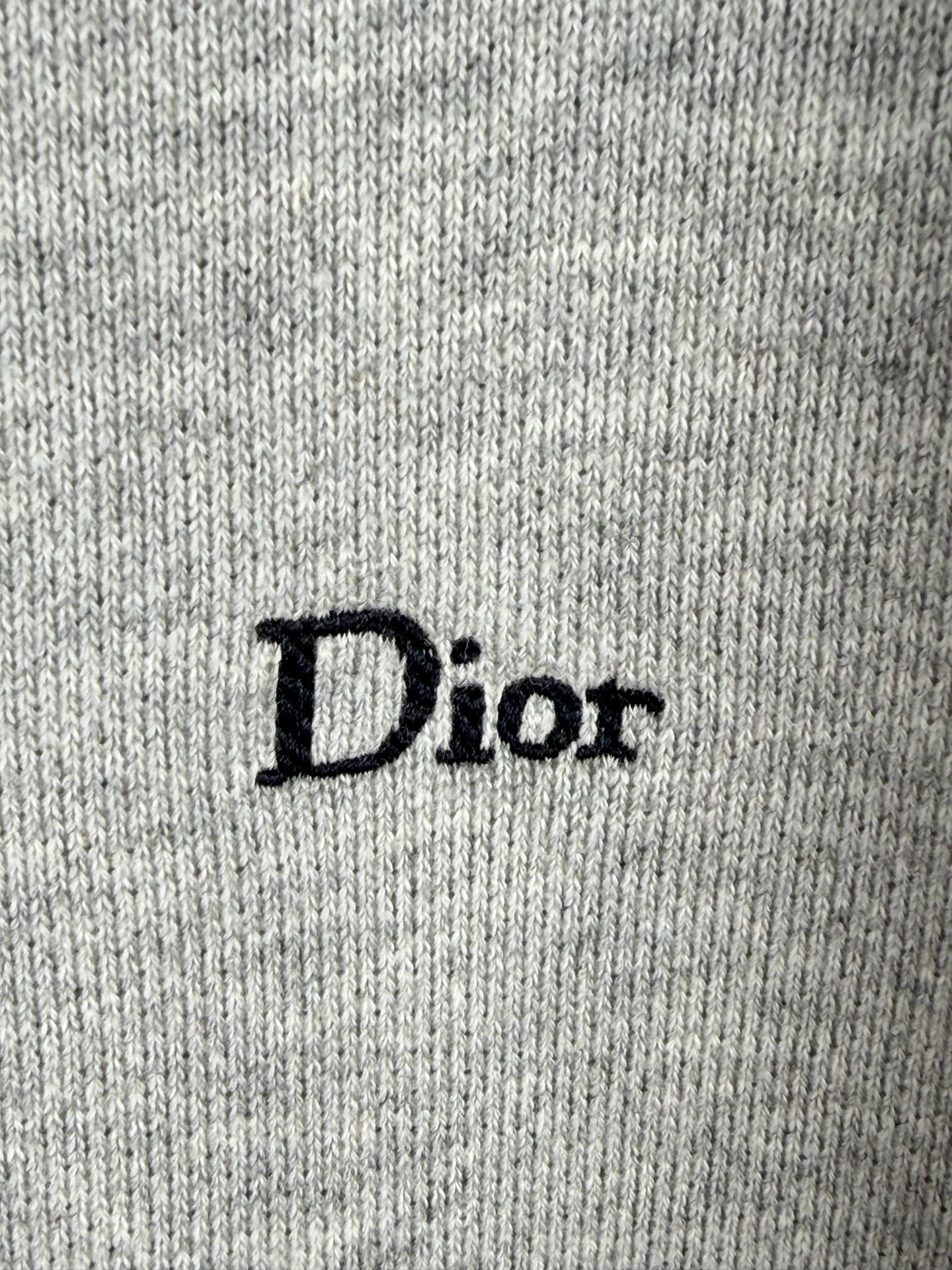 Dior Color Block Crew Neck Sweatshirt