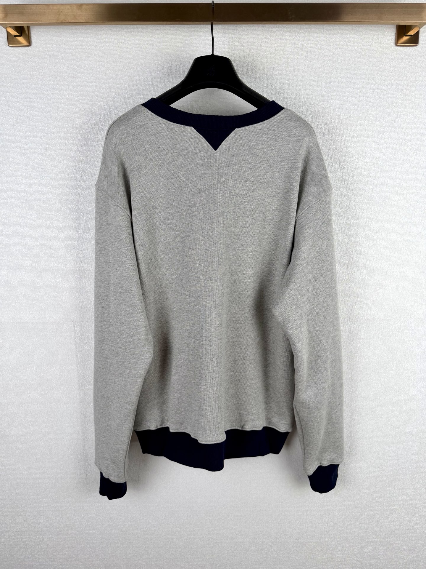 Dior Color Block Crew Neck Sweatshirt