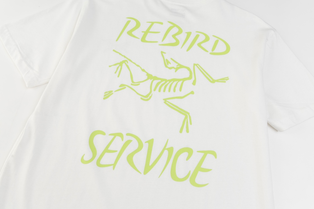 Ayc Teryx 2024FW Short Sleeves T-shirts with Bird Letters Logo Night-Print - 图片 4