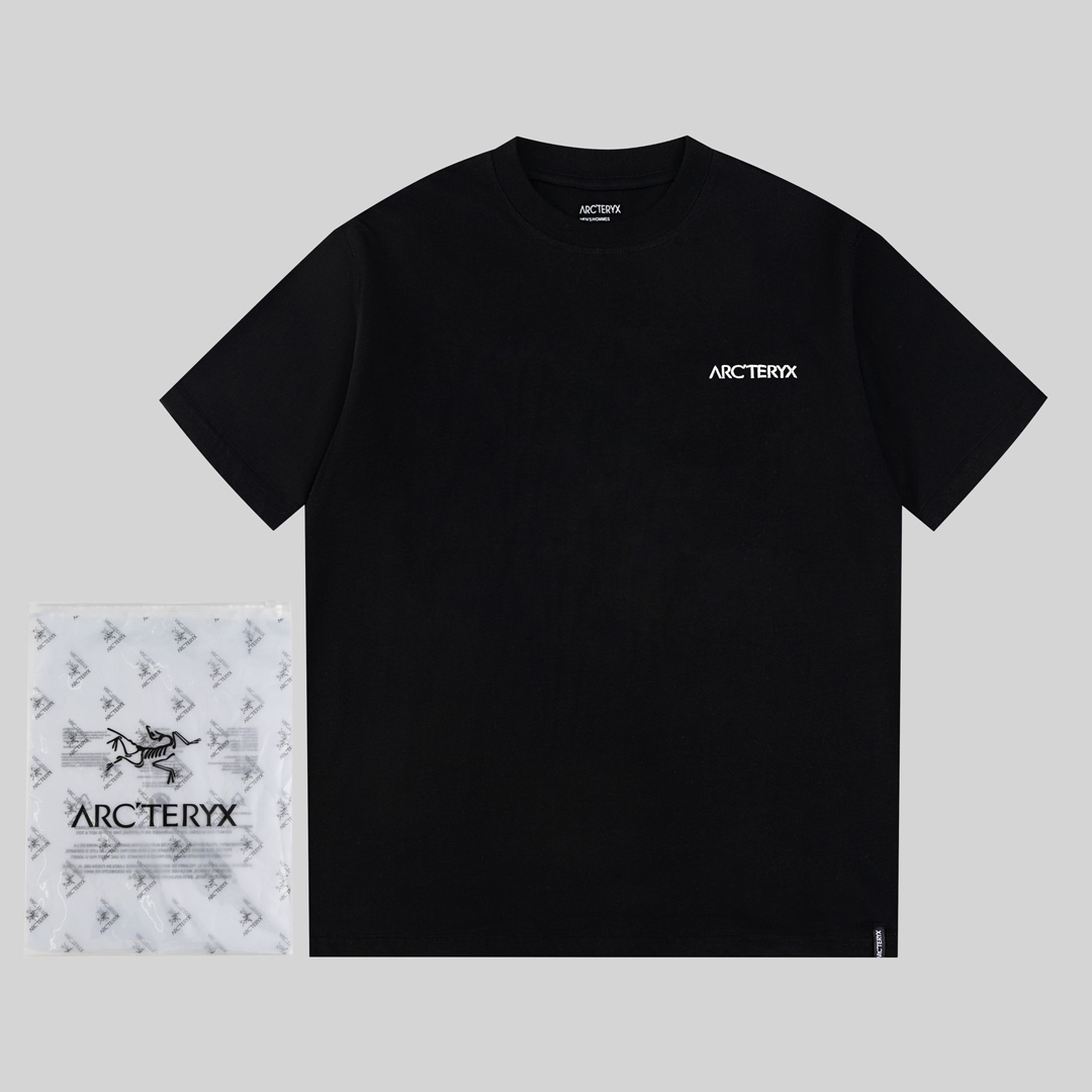Camiseta de manga corta con tres pájaros y logo colorido de espuma de Arc’teryx Archaeopteryx (n.º de modelo …