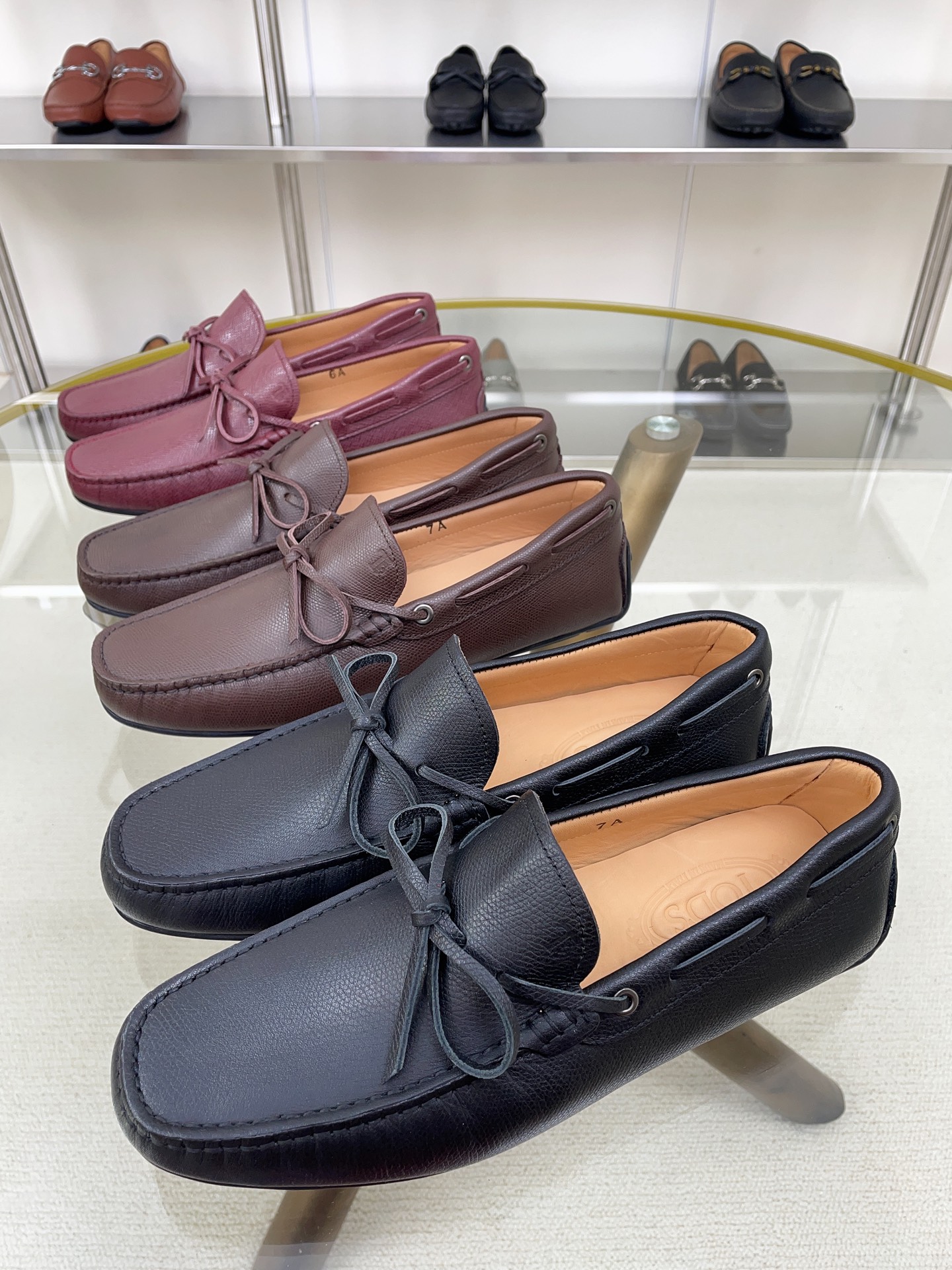 🆕🆕Zapatos de hombre TODS originales de alta calidad, piel de vaca en relieve con capa superior importada original, fo…