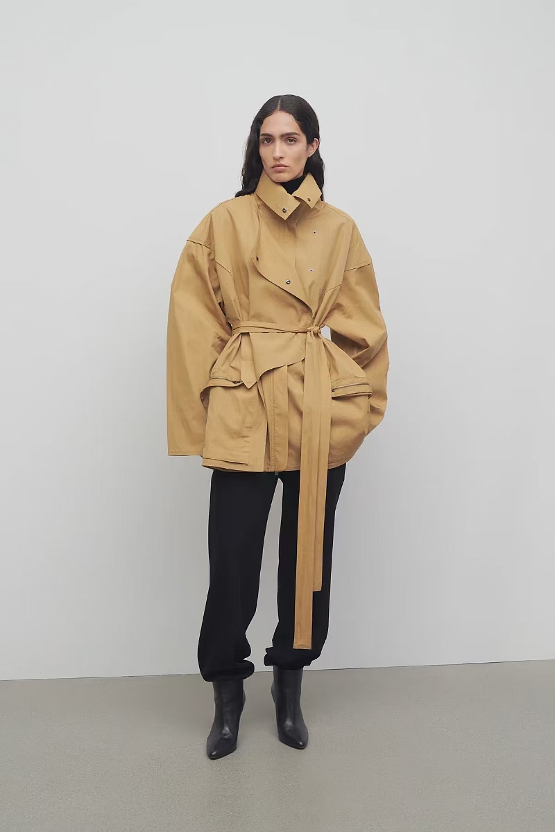 NO:314373,Love] New style [love]!  The latest THE R 24NEW minimalist belt loose windbreaker. Size SML., alexander wang19860909爱心]新款[爱心]！最新THE R 24NEW 极简腰带宽松风衣.尺码SML.,,alexander wang,Women's clothing