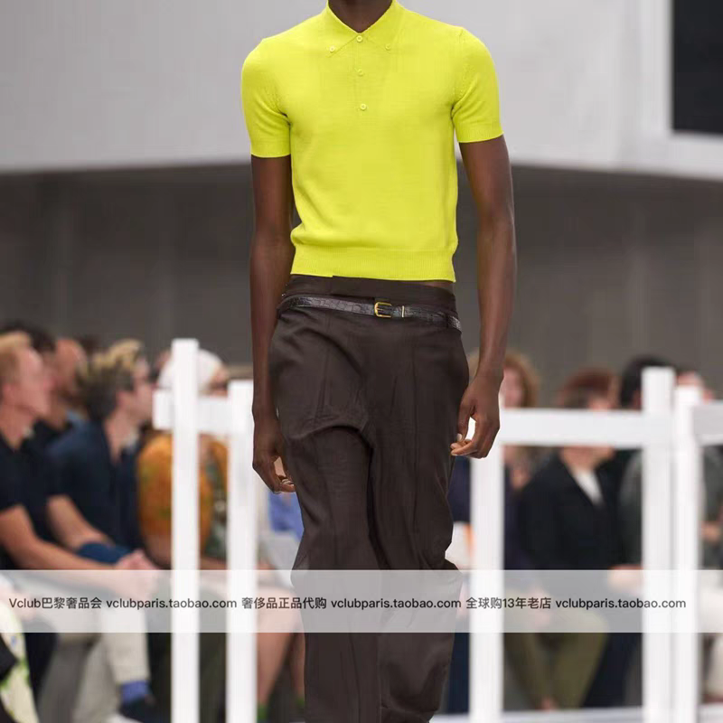 NO:325657,[Love] New [Love]!  Latest PR 25NEW Triangle Marker Fluorescent Green Knitted Short Sleeve. Size SML..., T-shirt,alexander wang19860909[爱心]新款[爱心]！最新PR 25NEW 三角标荧光绿针织短袖.尺码SML..,,T-shirt,alexander wang,Women's clothing