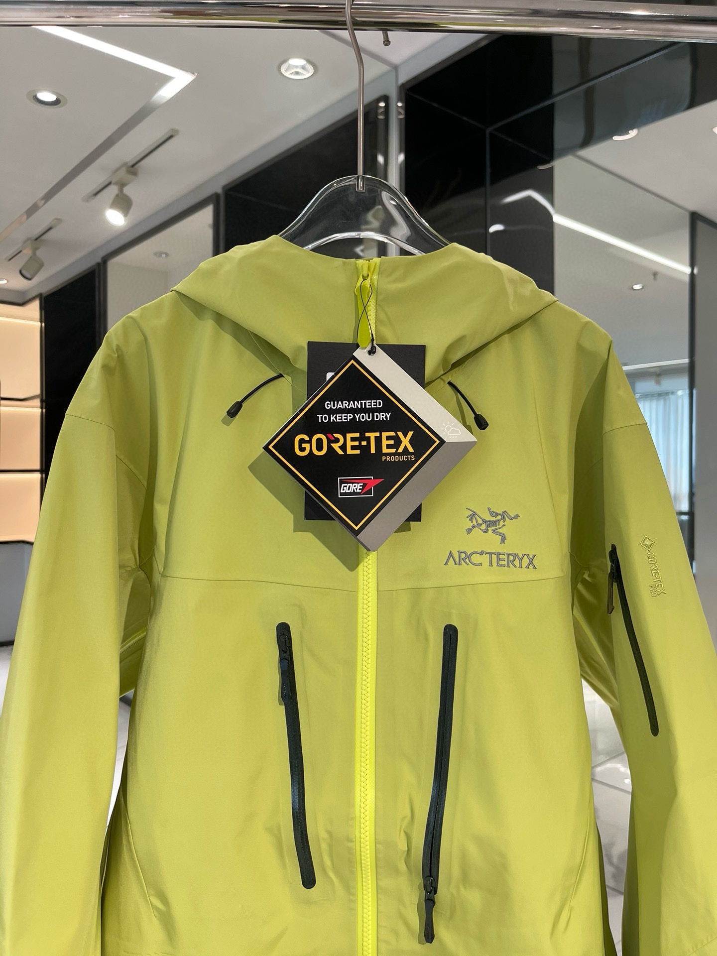 Arc'teryx Alpha SV Chaqueta Impermeable Verde Vitalidad Gore-Tex Pro 4 i1726101739 1323 4