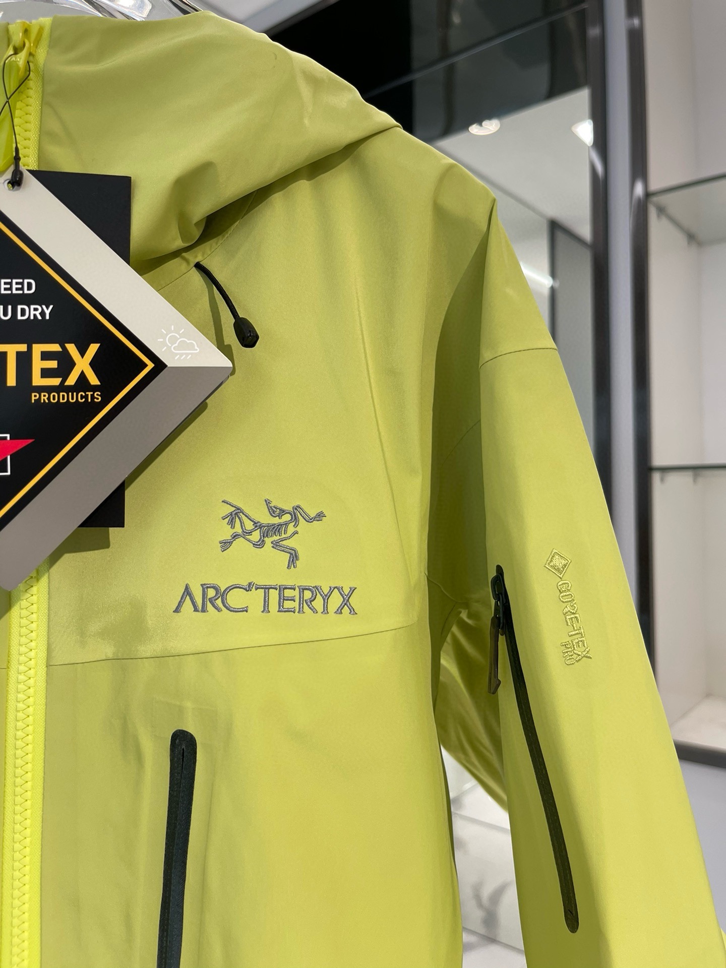 Arc'teryx Alpha SV Chaqueta Impermeable Verde Vitalidad Gore-Tex Pro 5 i1726101739 4957 3