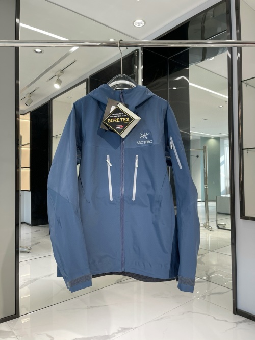 Arc'teryx Alpha SV Waterproof Hooded Jacket | Gore-Tex Pro, Moonlit Blue 1 Arc’teryx Alpha SV Waterproof Hooded Jacket | Gore-Tex Pro, Moonlit Blue