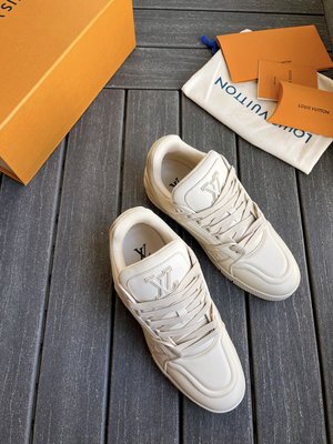 Louis Vuitton Online Shoes Sneakers Unisex Calfskin Cowhide TPU Sweatpants