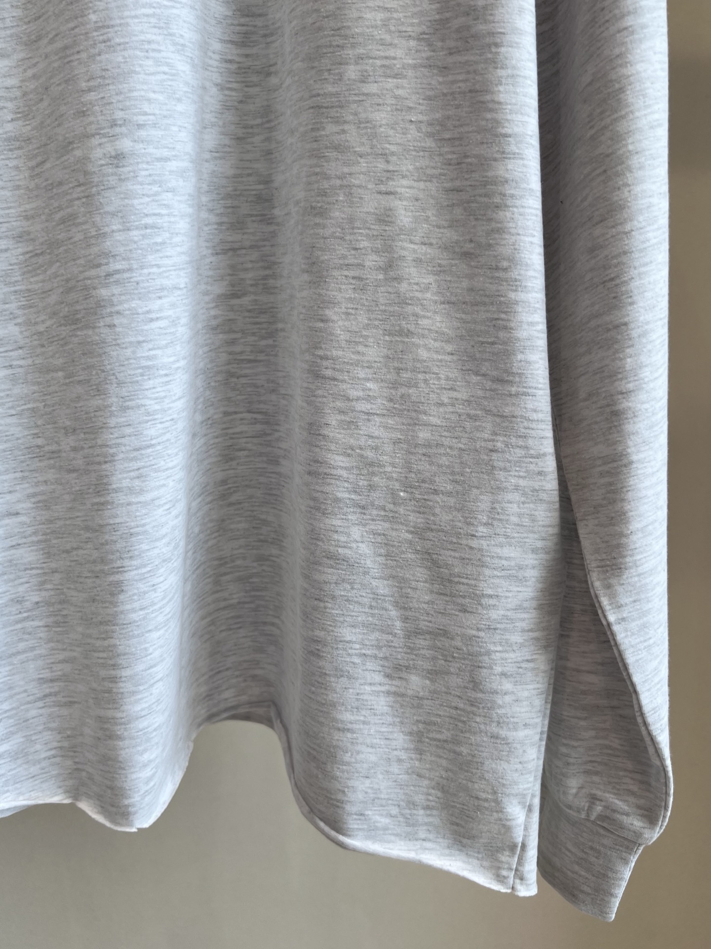 2025s We11done Water Drillo Light Long-Sleeved T-Shirt Dress – High-Quality Streetwear Fashion - 图片 4