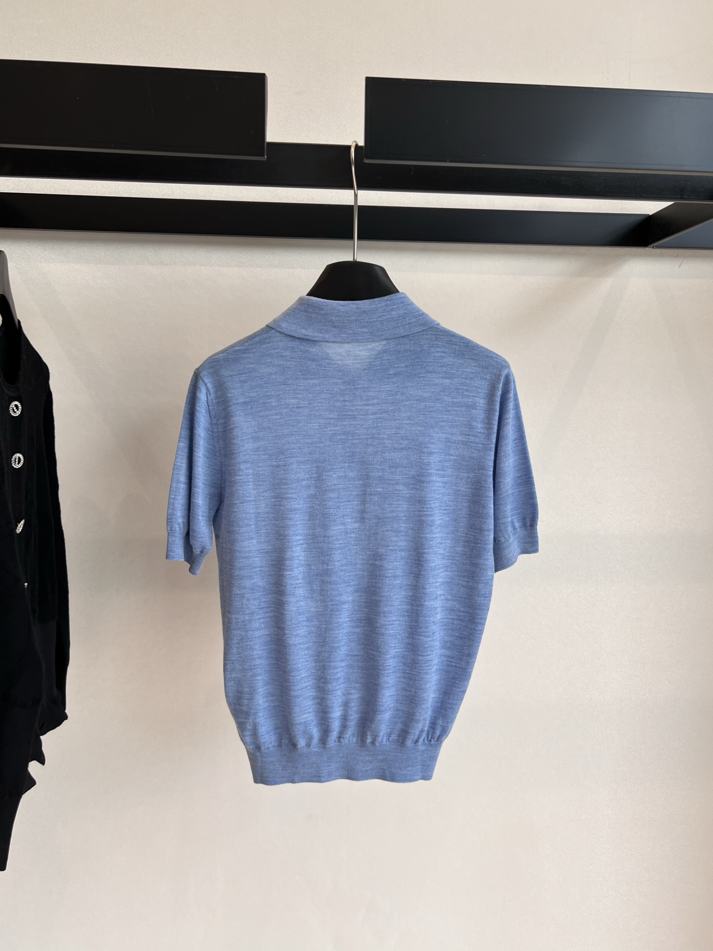 “2025FW LV Blue Crotch Knit Suit: Neutral Style Design for Women | Sizes SML” - 图片 6