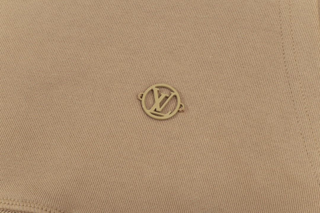 Louis Vuitton/路易威登 纯色四叶吊绳扣连帽卫衣