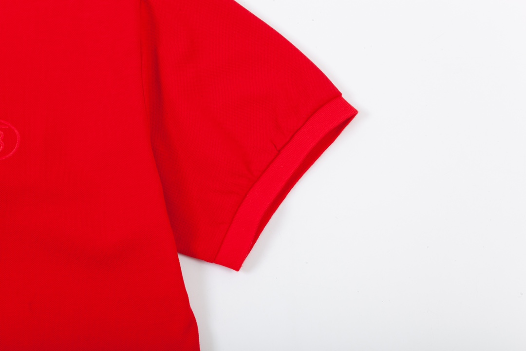 Burberry Barbara Classic Red Striped Knitted Collar Polo Upgrade Inspired by 1980s - 图片 6