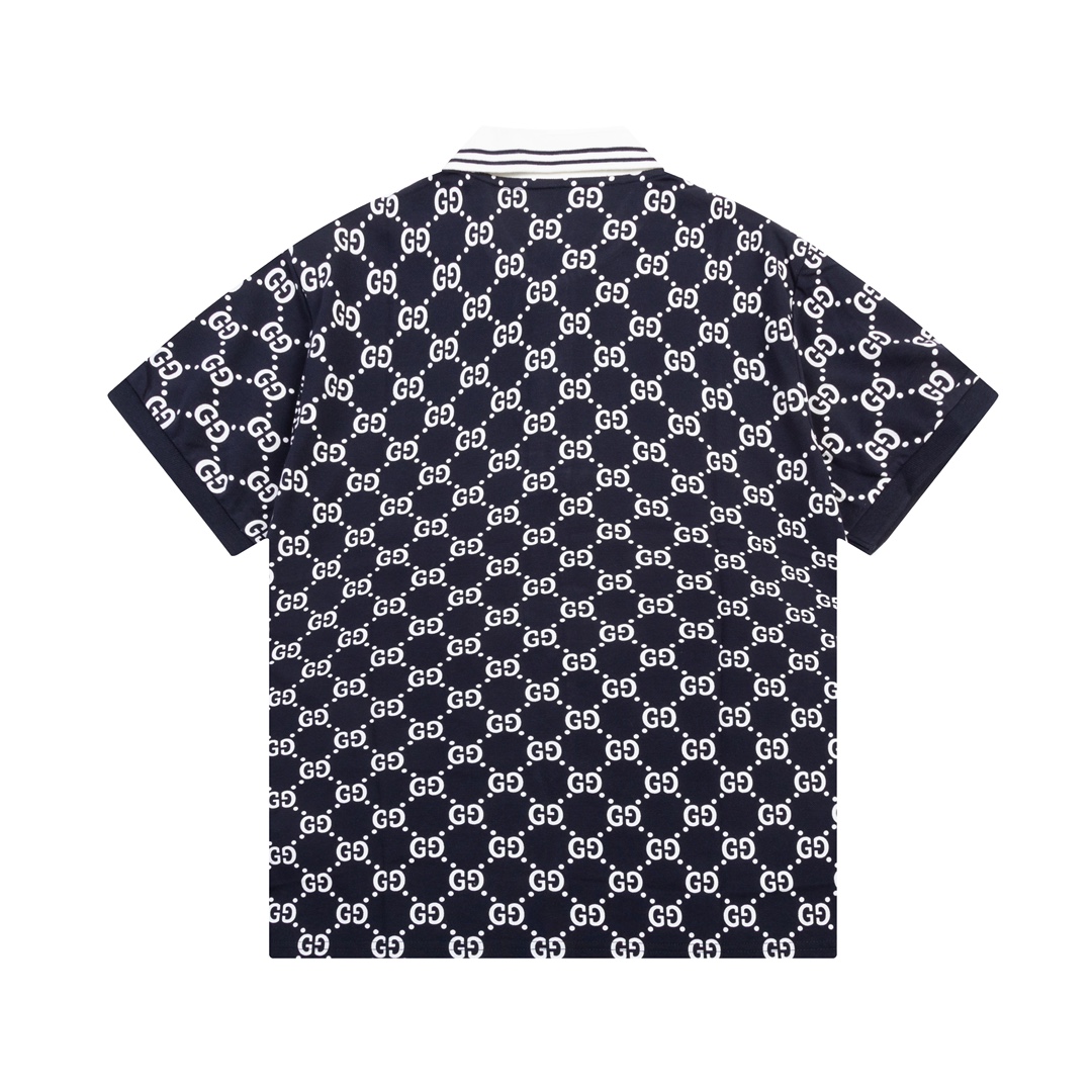 Gucci Gooch 1980s Style Polo Shirt: Custom, Comfortable, Unisex – Black, M-3XL - 图片 9
