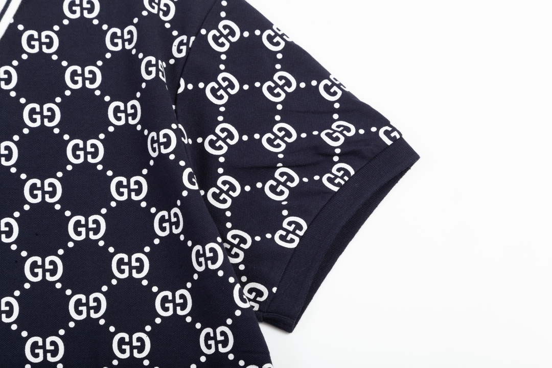 “Gucci Gooch: 1980s Inspired Upgrade with Original Fabric Polo” - 图片 6