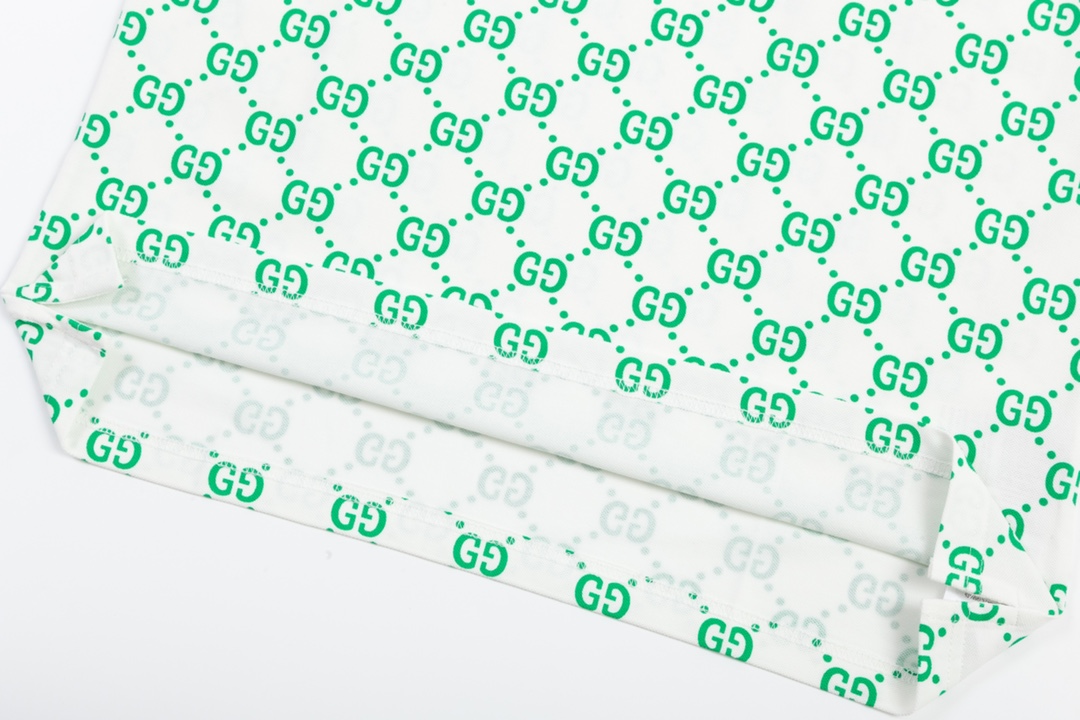 Gucci Gooch 1980s-inspired Upgrade Polo: Custom Dyed, Comfortable, Unisex Green Shirt - 图片 7