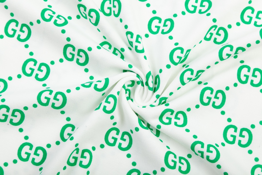 Gucci Gooch 1980s-inspired Upgrade Polo: Custom Dyed, Comfortable, Unisex Green Shirt - 图片 5