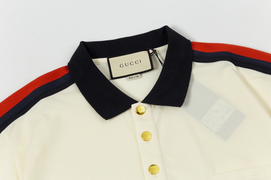 Gucci Double G Logo Polo: 1980s-inspired Upgrade in Beige, Custom Dyed, Comfortable - 图片 2