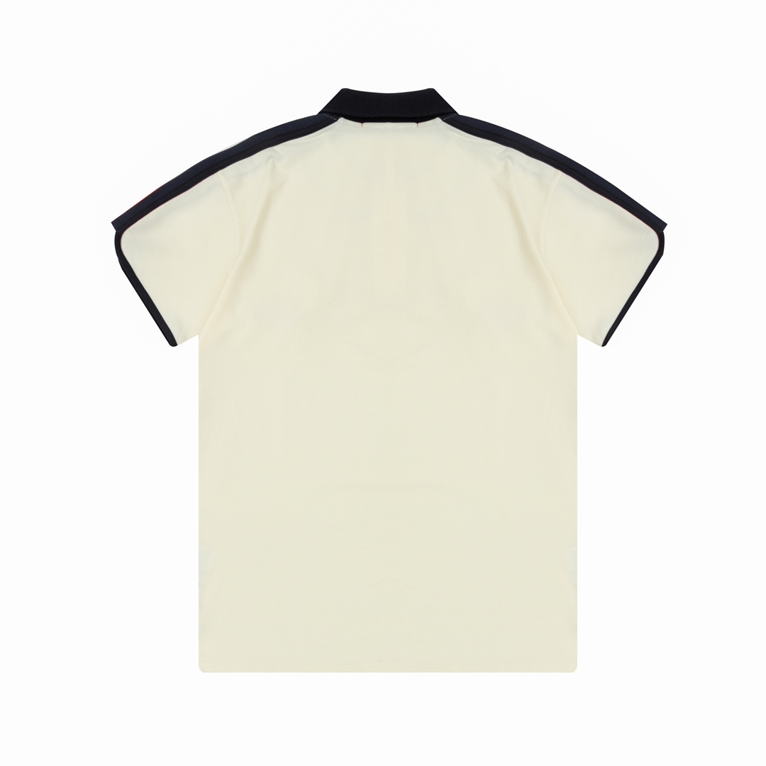 Gucci Double G Logo Polo: 1980s-inspired Upgrade in Beige, Custom Dyed, Comfortable - 图片 9