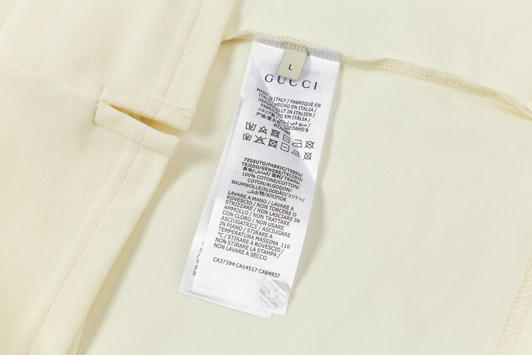 Gucci Double G Logo Polo: 1980s-inspired Upgrade in Beige, Custom Dyed, Comfortable - 图片 8