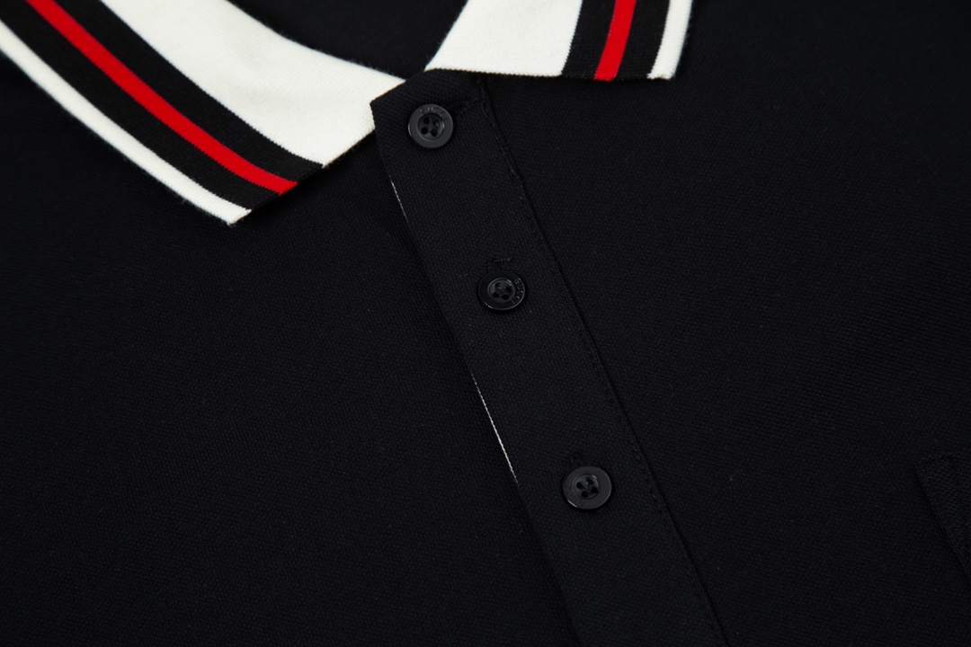 Gucci Double G Logo Polo: 1980s-inspired Upgrade in Black, Custom Fit, Unisex, Sizes M-3XL - 图片 4