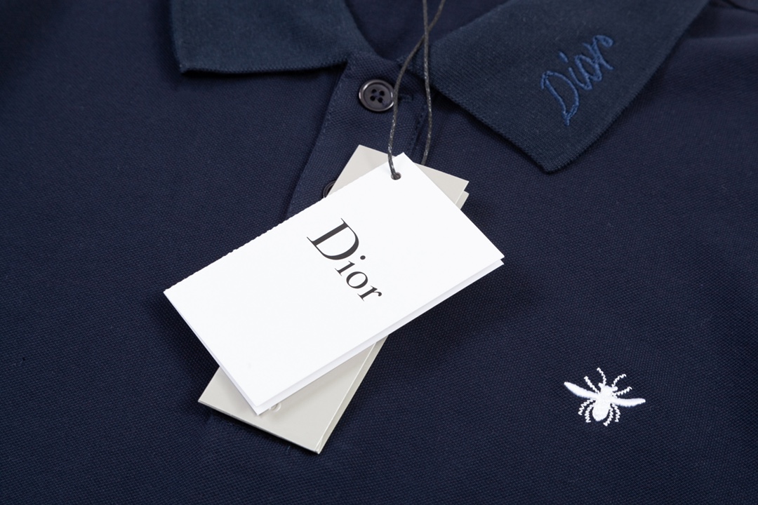 DiOR 迪奥 经典LoGO 小蜜蜂 刺绣 Polo衫 3