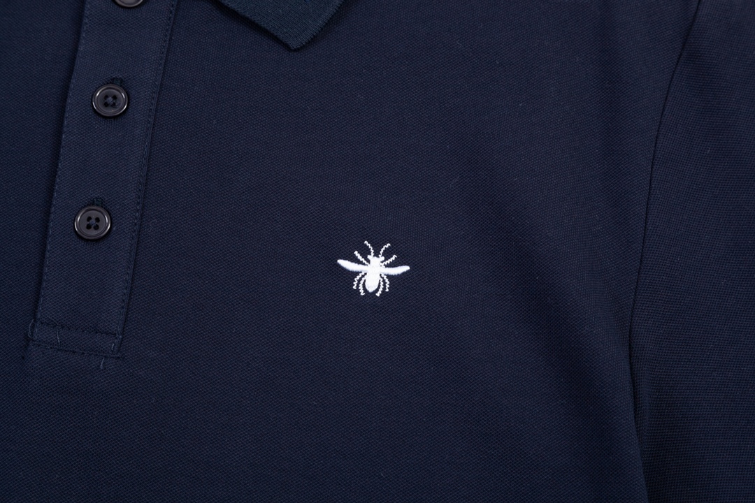 DiOR 迪奥 经典LoGO 小蜜蜂 刺绣 Polo衫 5