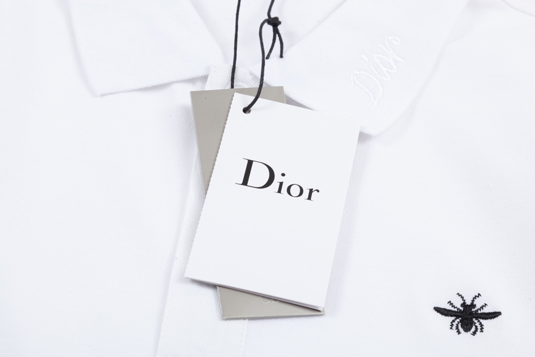 DiOR 迪奥 经典LoGO 小蜜蜂 刺绣 Polo衫 3