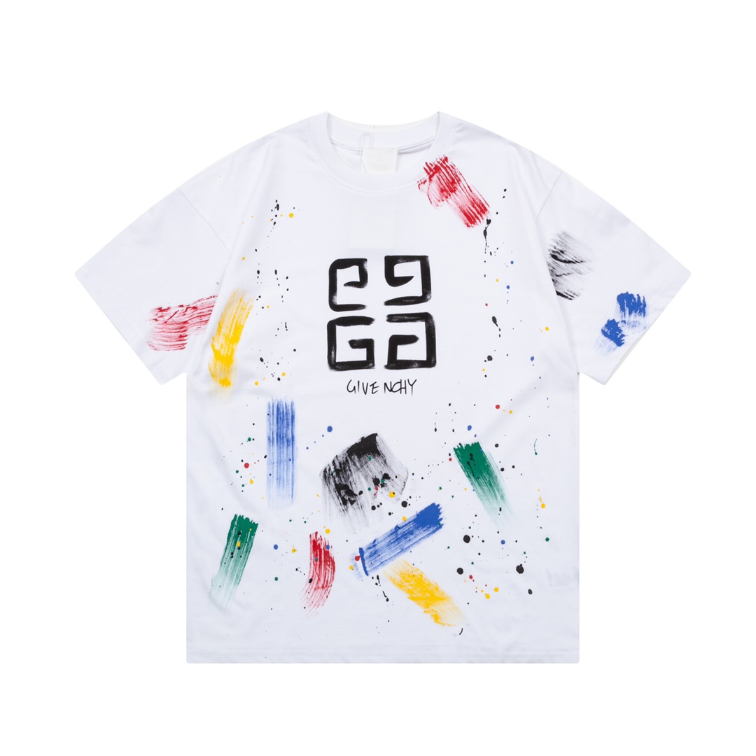 Las letras GIVENCHY están pintadas a mano con coloridos graffitis. El logotipo está exquisitamente actualizado, inspira…