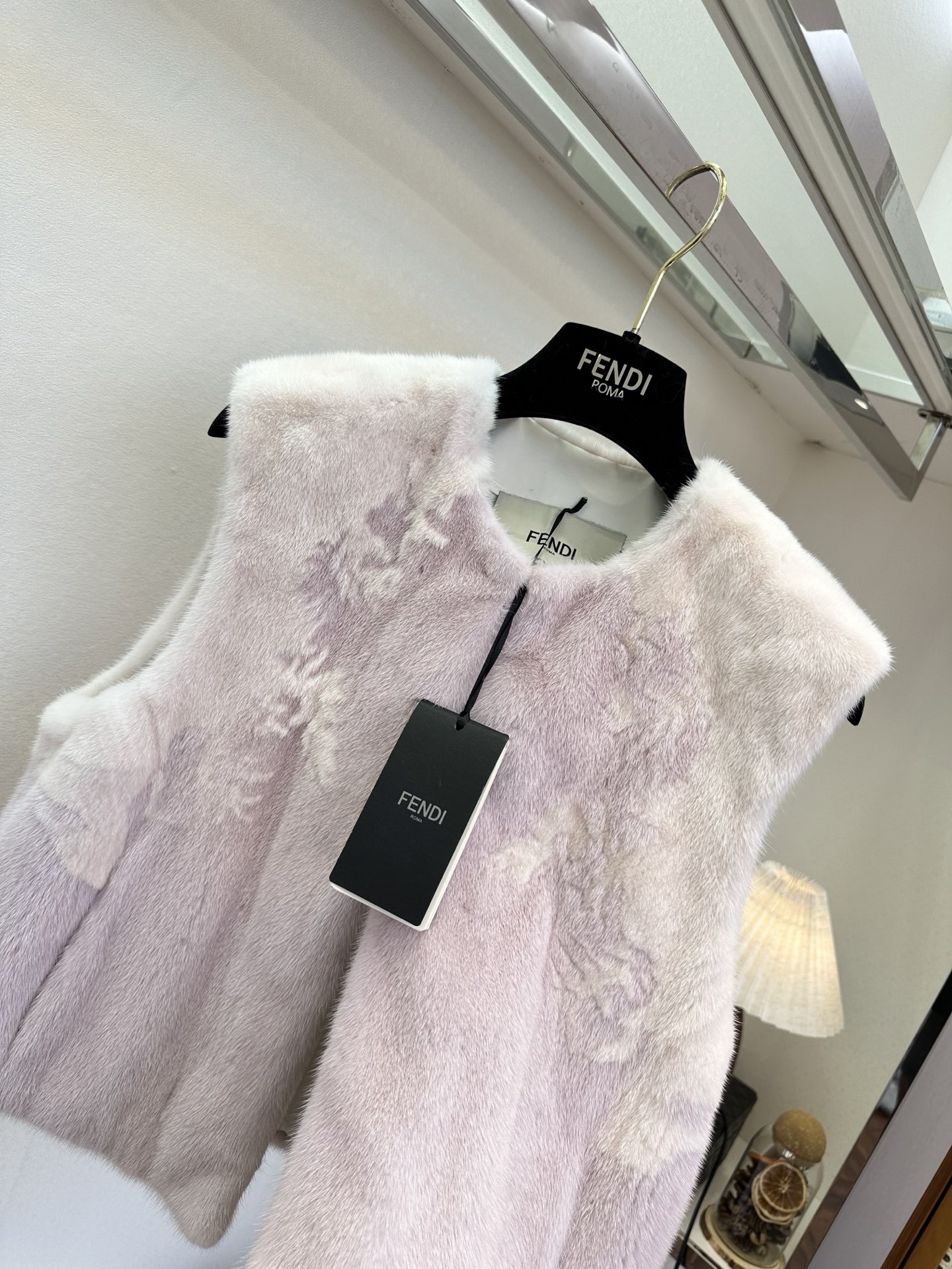 Luxury Mink Fur Coat: Soft, Warm, and Stylish - Jelly Pink, Size S/M 5 i1764635889930 1332 0 3