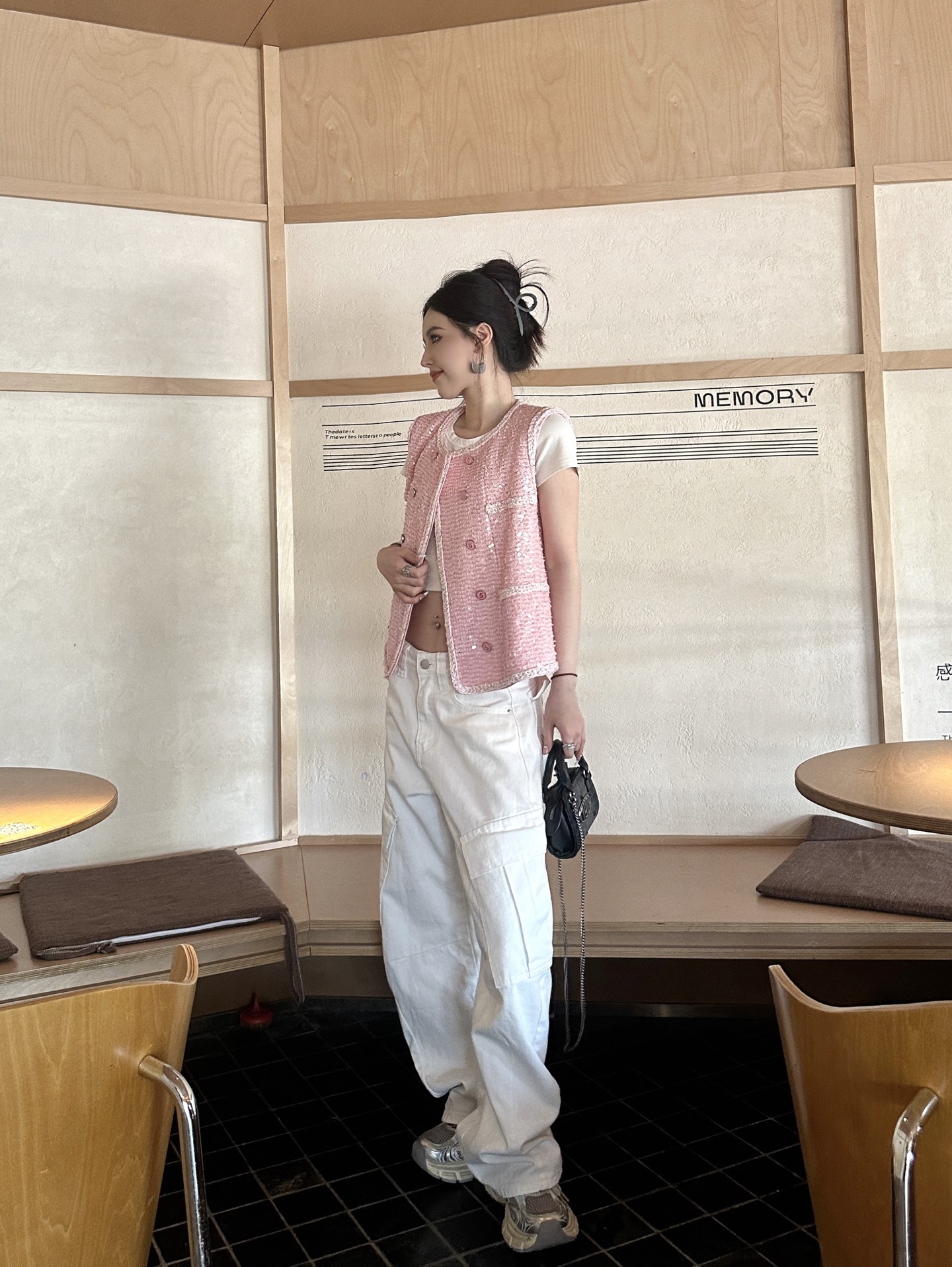 NO:721097,Upper body picture display, Chanel-clothing, chanel,19860909上身图展示,香奈儿-服装,chanel,,Women's clothing