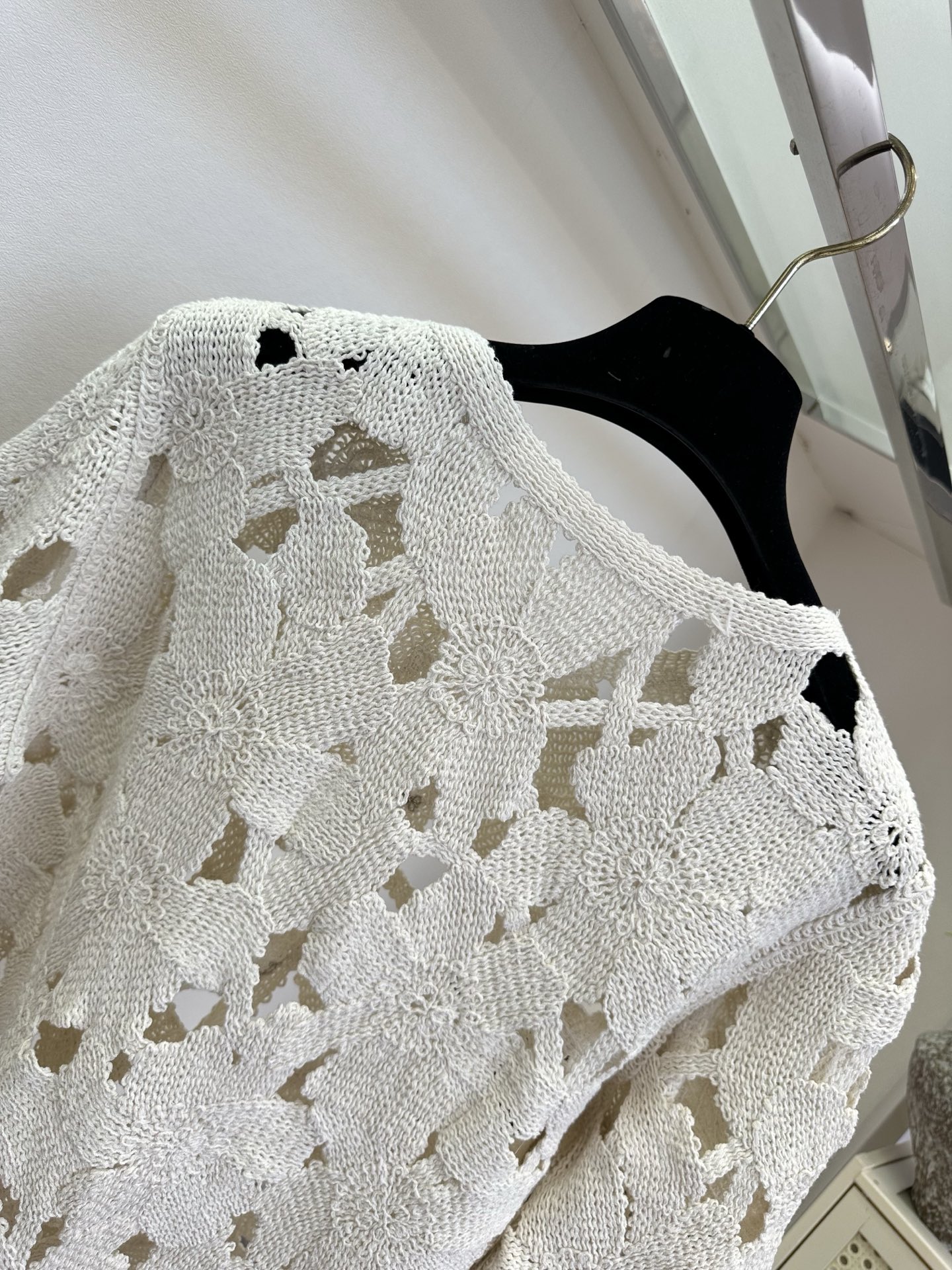 「镂空小开衫」       一比一原版复刻，高定出品。  SIZE： S M L