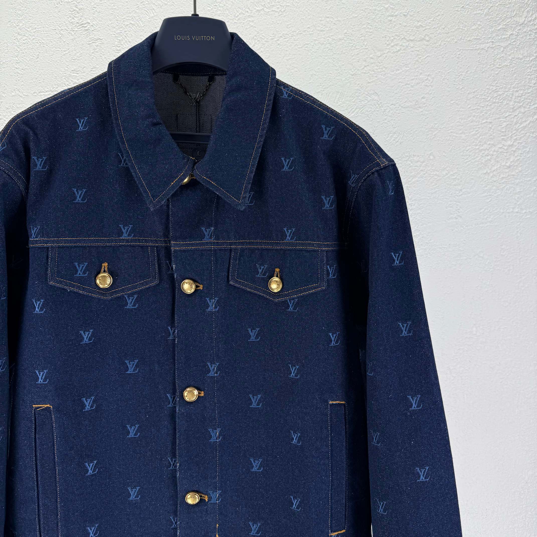 Louis Vuitton Denim Embroidered Jacket, Classic Fit (Sizes S-XL Available) 3 a1730962342031 5286
