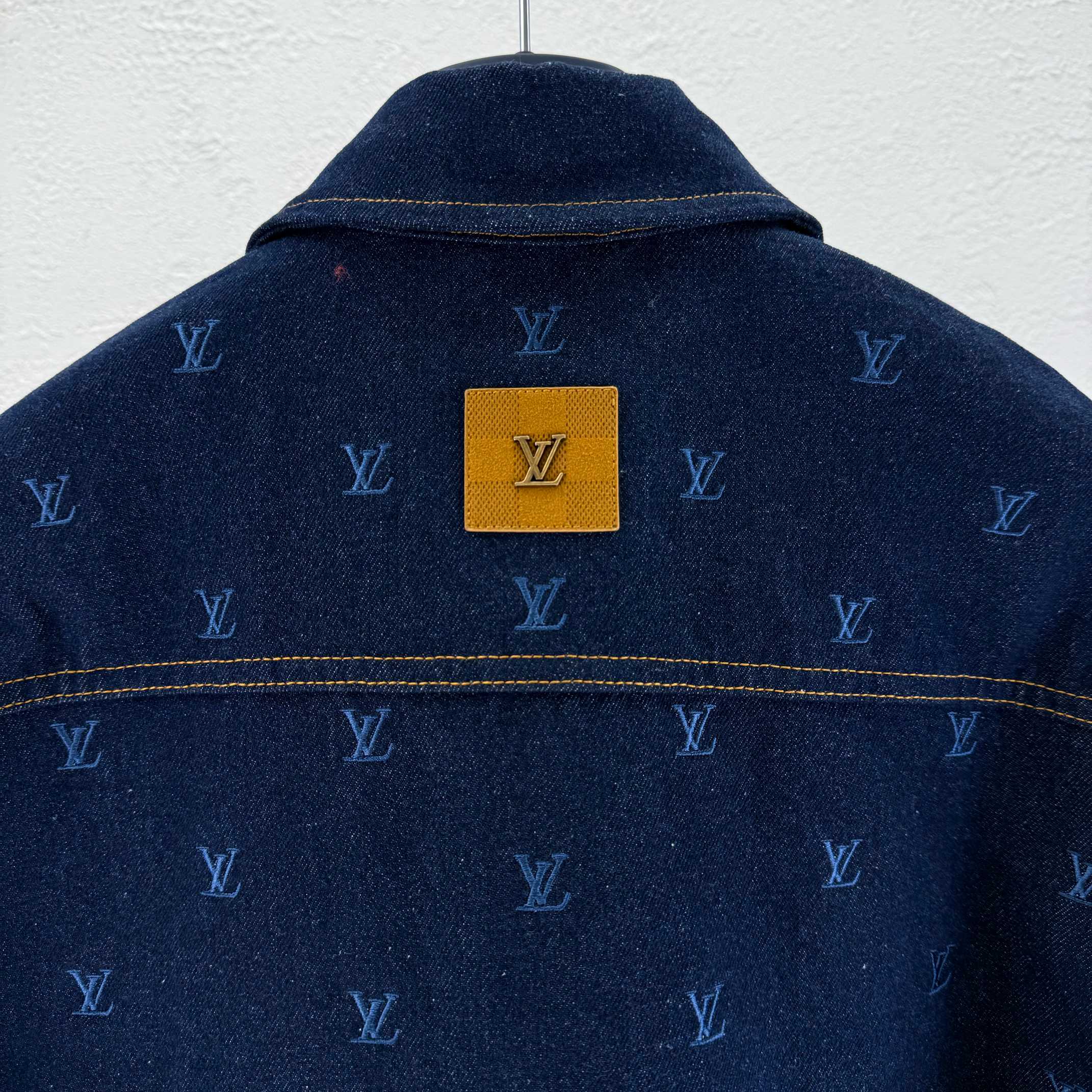 Louis Vuitton Denim Embroidered Jacket, Classic Fit (Sizes S-XL Available) 6 a1730962342043 3007