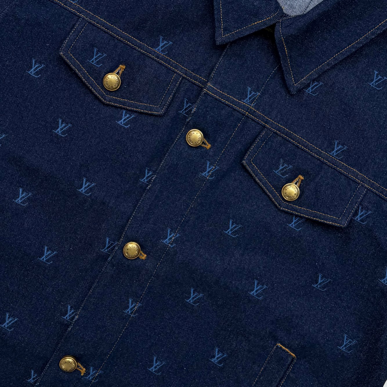 Louis Vuitton Denim Embroidered Jacket, Classic Fit (Sizes S-XL Available) 7 a1730962343085 6414