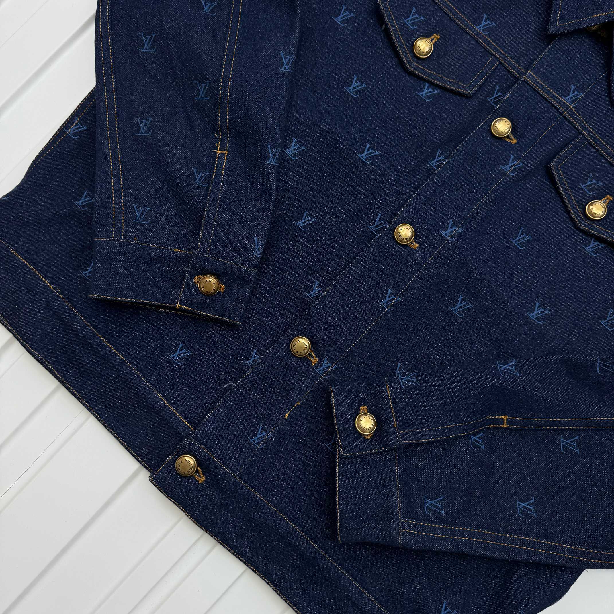Louis Vuitton Denim Embroidered Jacket, Classic Fit (Sizes S-XL Available) 8 a1730962343802 1457