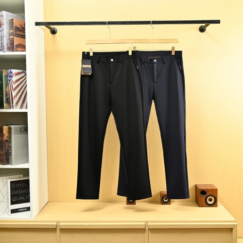 Zegna Men's Graphite & Tencel Blend Business Casual Dress Pants 1 Zegna Men's Graphite & Tencel Blend Business Casual Dress Pants