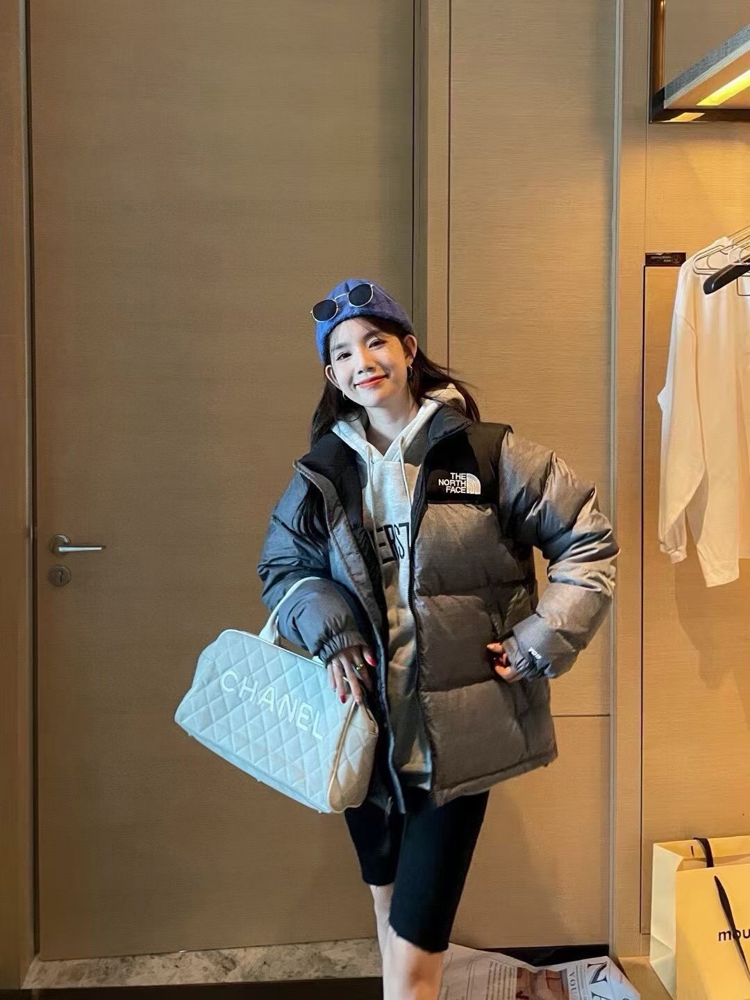 北面羽绒服 一件过冬😎
