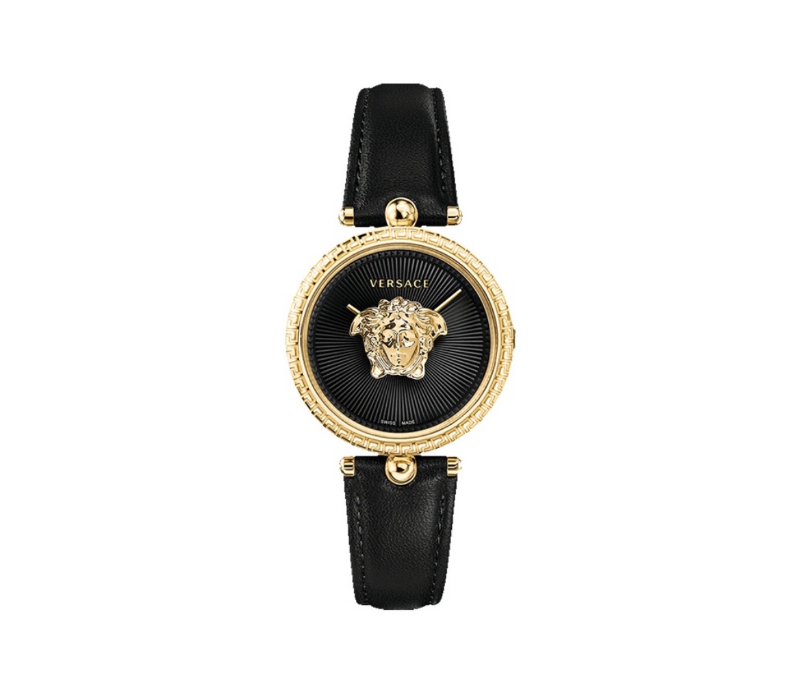 NO:157903,Versace VERSACE Black Gold Quartz Women's Watch 34mmALAZZO Classic Series Gorgeous Style 3D Medusa avatar is placed in the center of the dial Greek rewind bezel Design Sunshine dial is full of charm, equipped with original Swiss movement, sapphire concave mirror, craftsmanship and precision quality, calfskin strap, soft, comfortable and easy to wear with butterfly buckle, one watch and one code on domestic and foreign platforms, matching counter packaging gift boxes, welcome to sell the picture above, versace, versace, cowhide19860909范思哲 VERSACE 黑金石英女士腕表34mmALAZZO经典系列 华丽风范 3D美杜莎头像置于表盘中央 希腊回纹表圈 设计日辉纹表盘充满魅力,搭载原装瑞士机芯,蓝宝石凹凸镜面,匠心精工品质,小牛皮表带 搭配蝴蝶扣柔软舒适简易佩戴 国内外平台爆款一表一码,配套专柜包装礼盒,欢迎上图必卖,,versace,versace,cowhide,Watch
