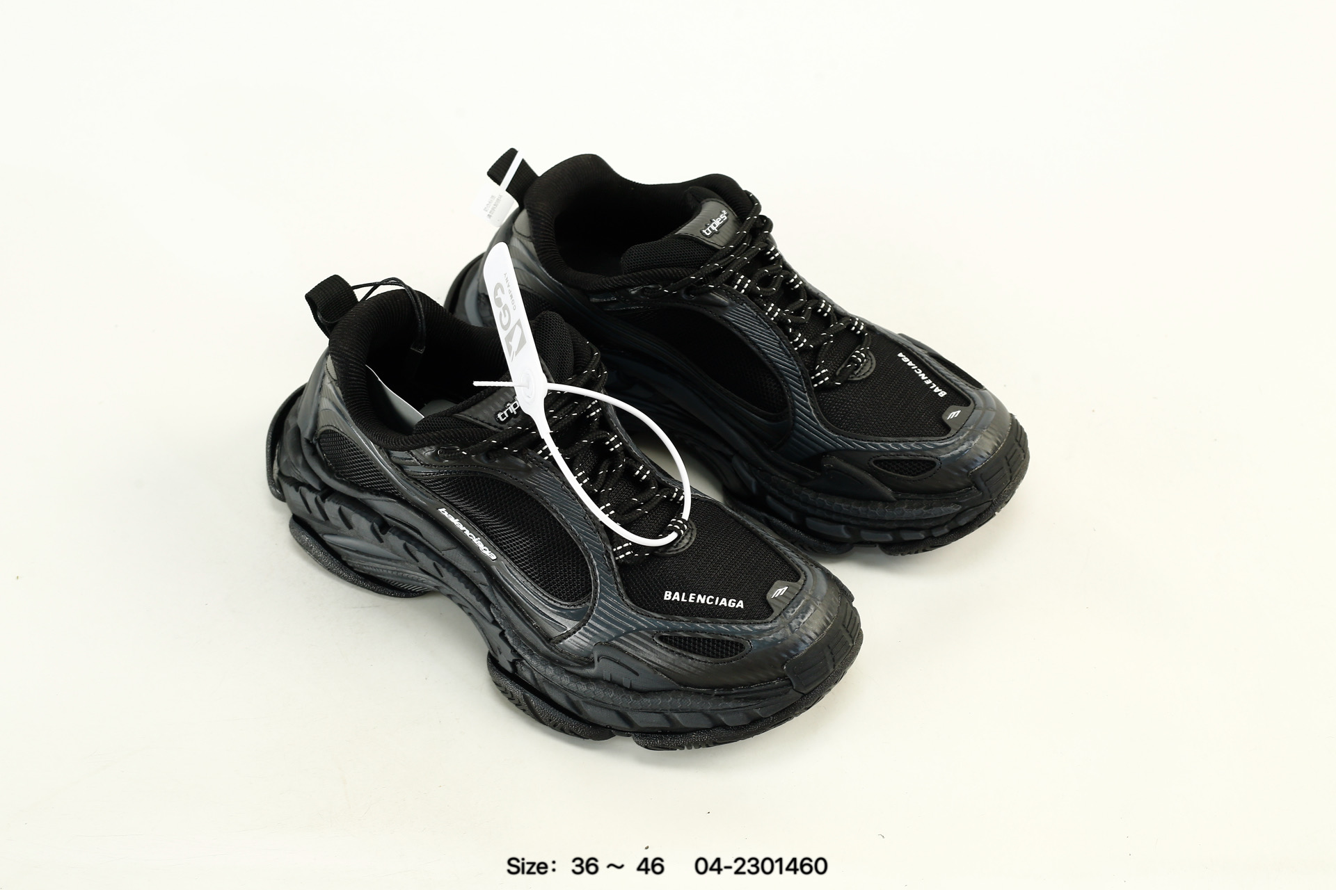 合Company-grade ✅ Balenciaga Triple S2 platform lace-up low-top chunky 6