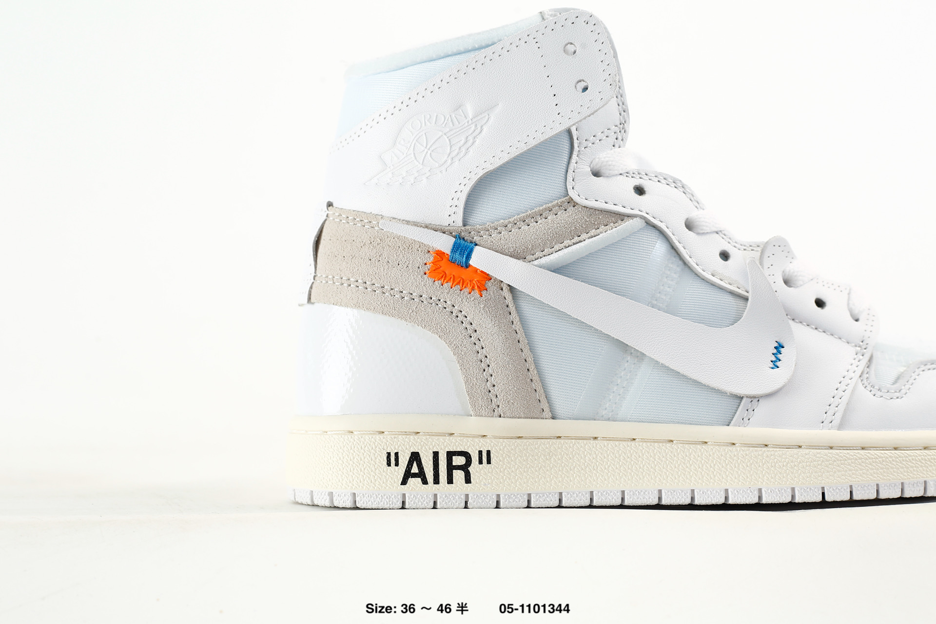 Off-White x Nike Air Jordan 1 Retro – AA3834-100, photo 2