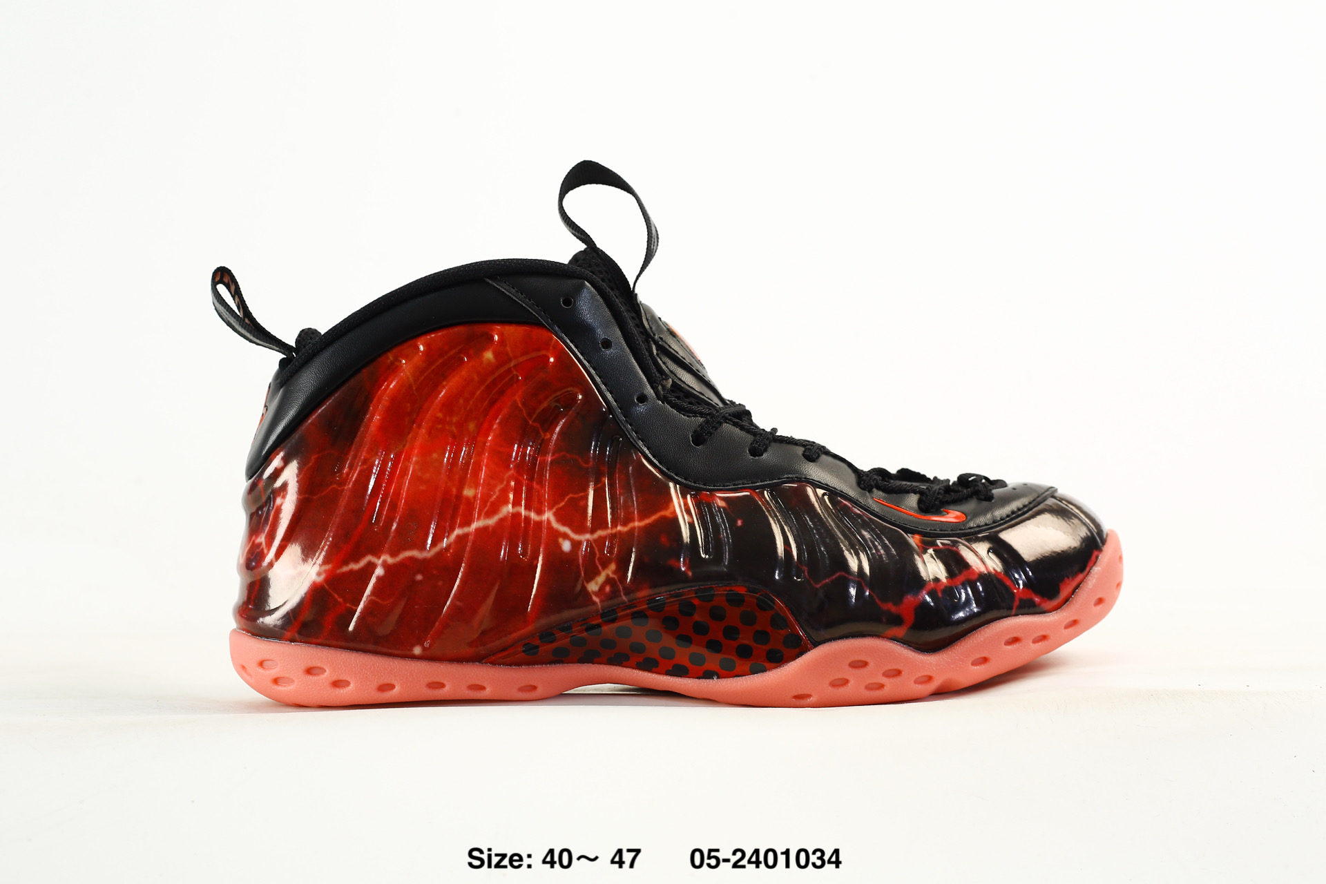 Nike Foamposite Pro Black Metallic Gold