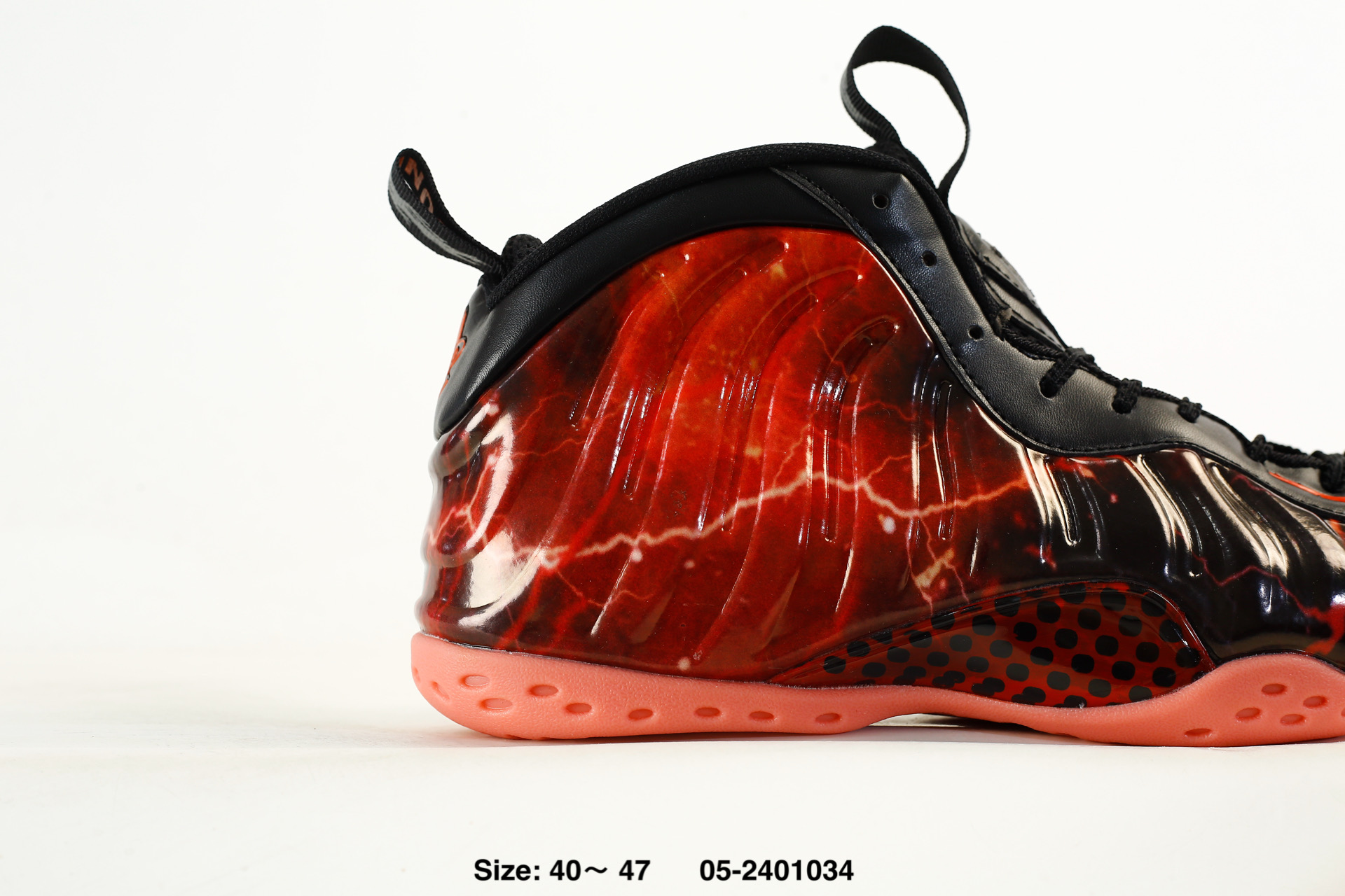 Nike Foamposite Pro Black Metallic Gold, photo 2
