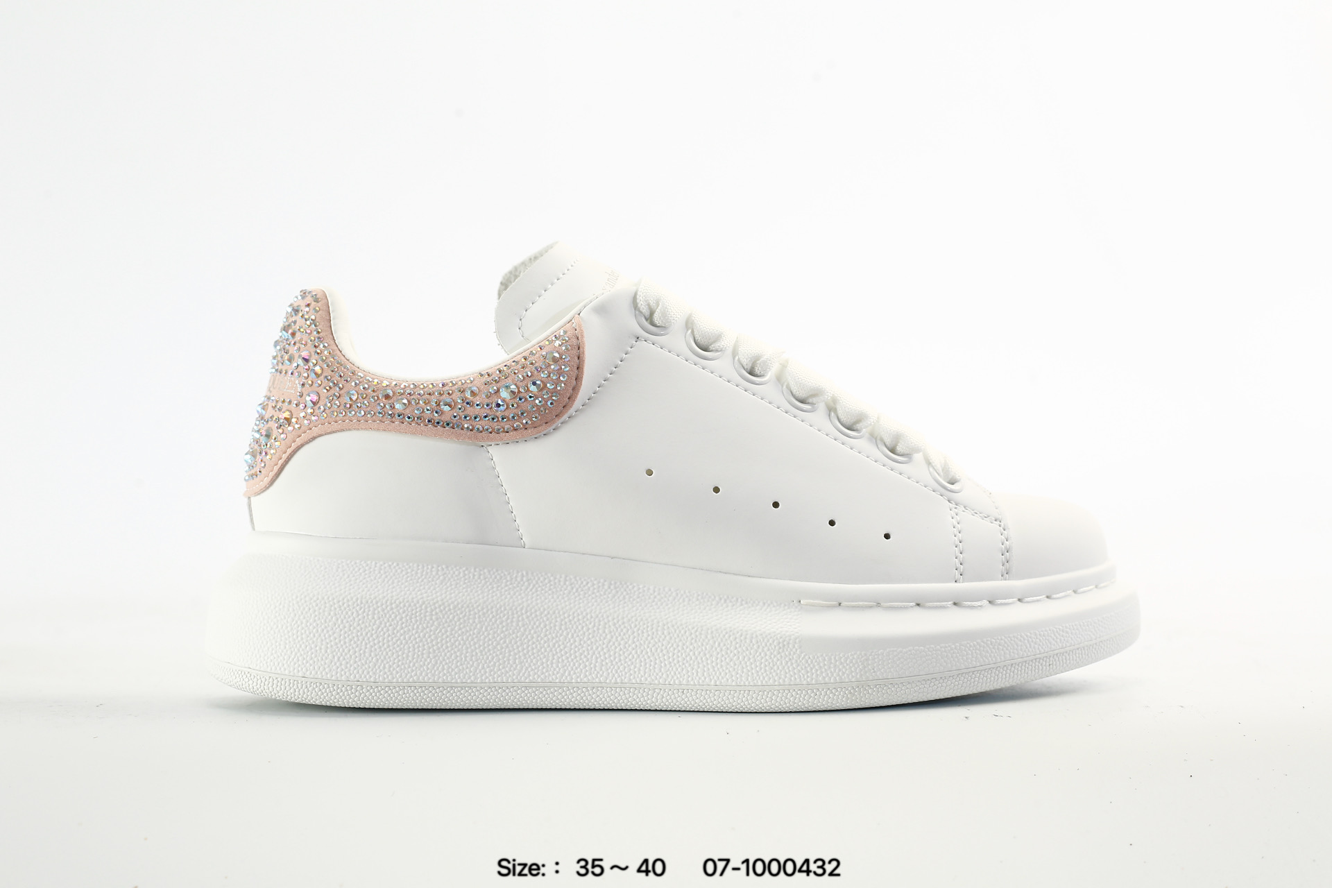 Alexander McQueen Sole Leather Sneakers – 07-1000432