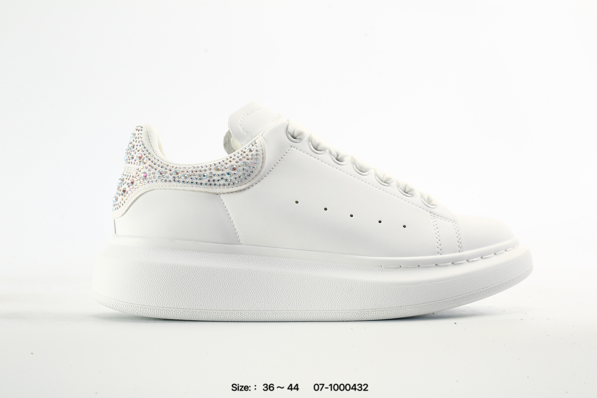 Alexander McQueen Sole Leather Sneakers – 07-1000432, photo 2