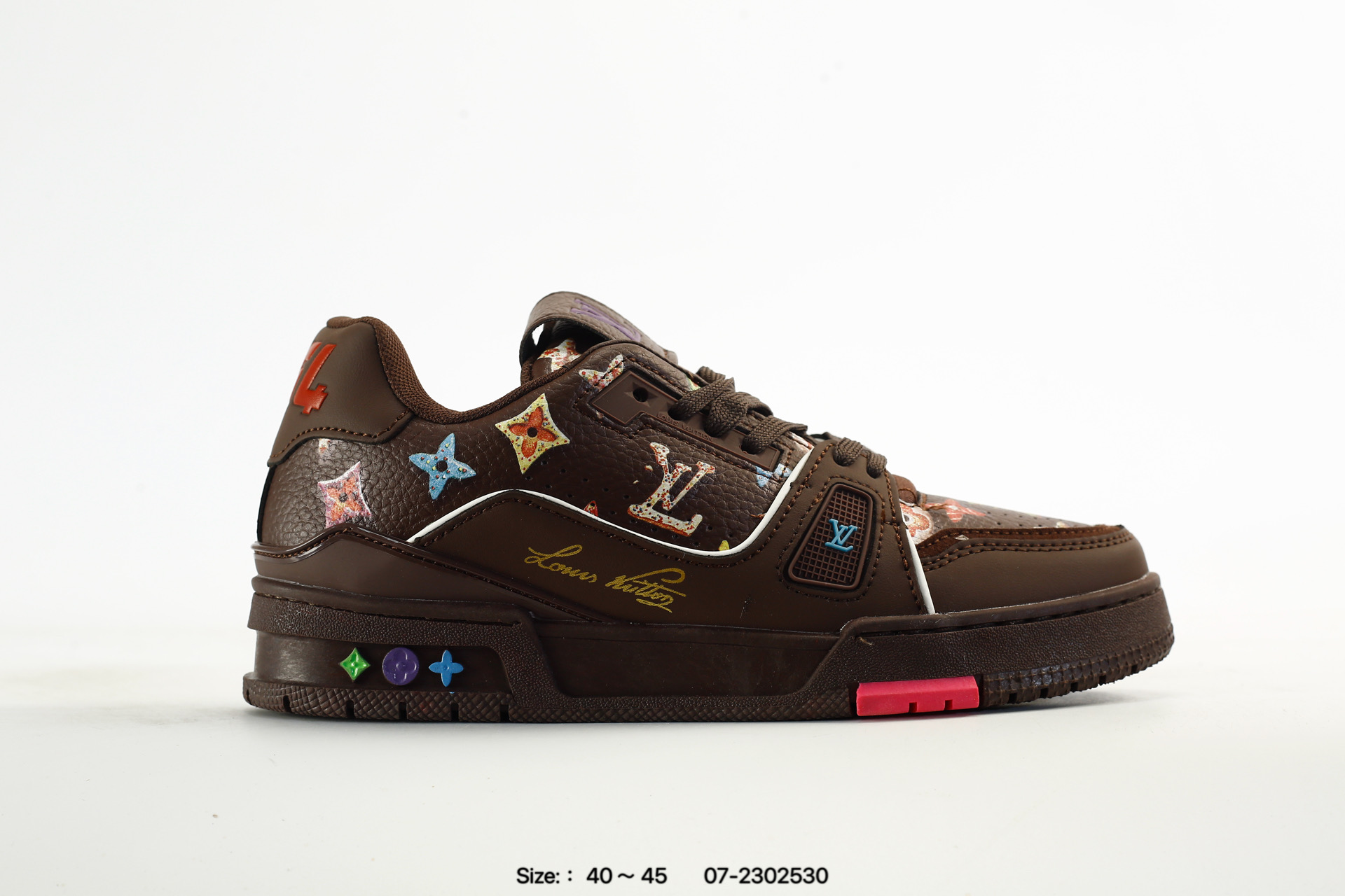 Louis Vuitton Trainer Sneaker Low LV – 07-2302530, photo 2