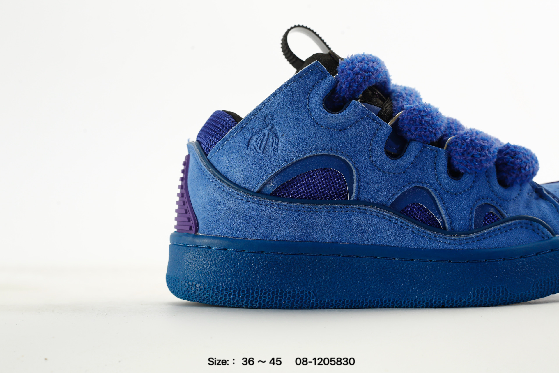 Lanvin Curb Leather Sneakers, photo 2