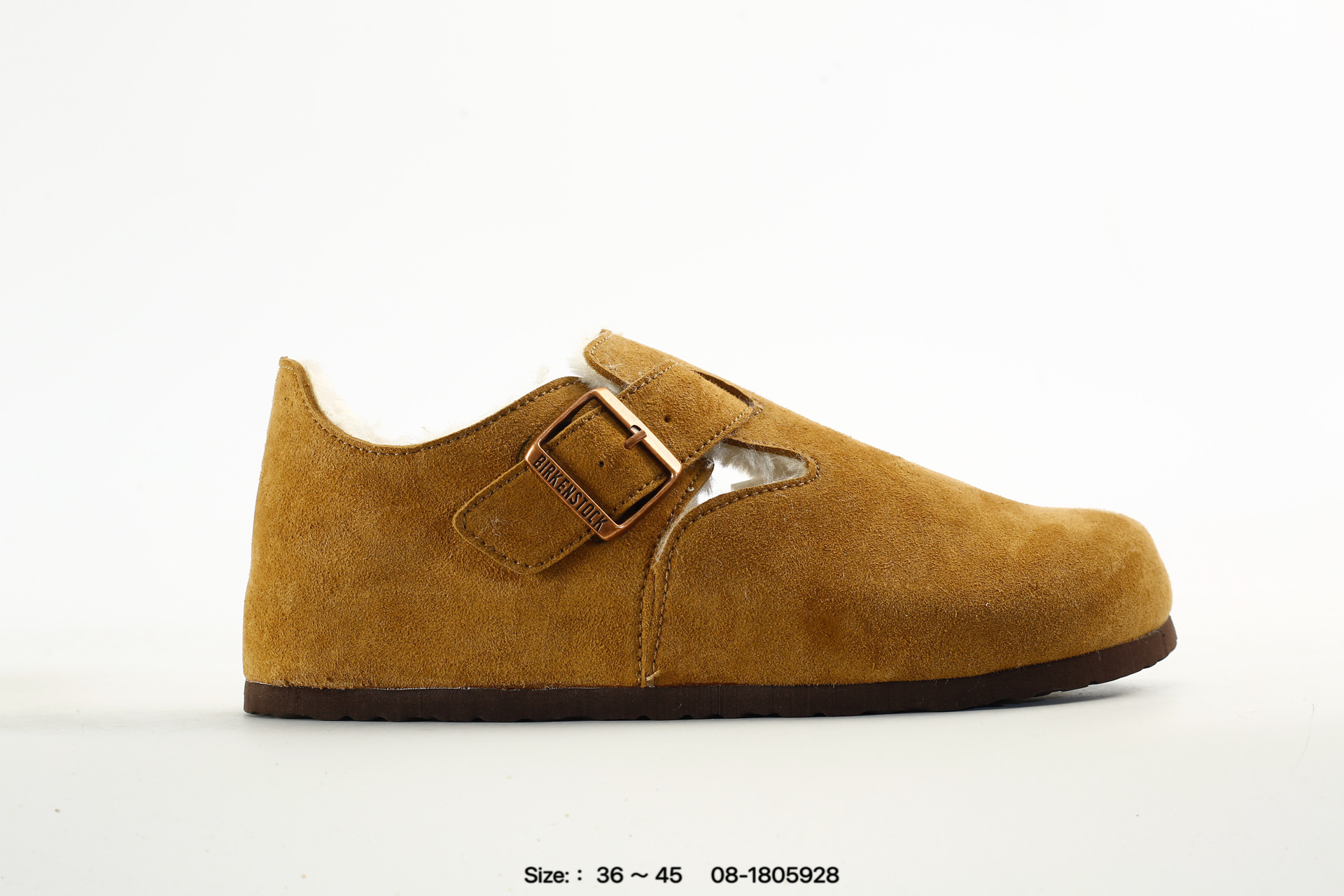 EVA Birkenstock Boston Suede Shearling