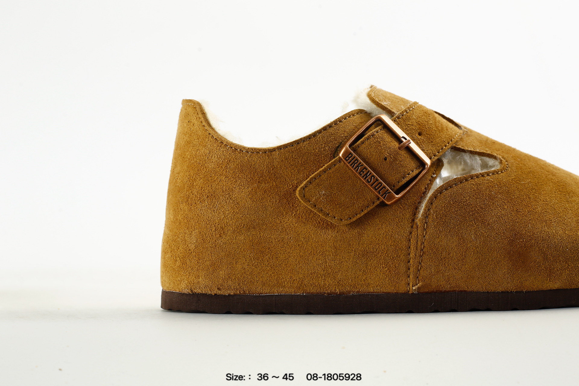 EVA Birkenstock Boston Suede Shearling, photo 2