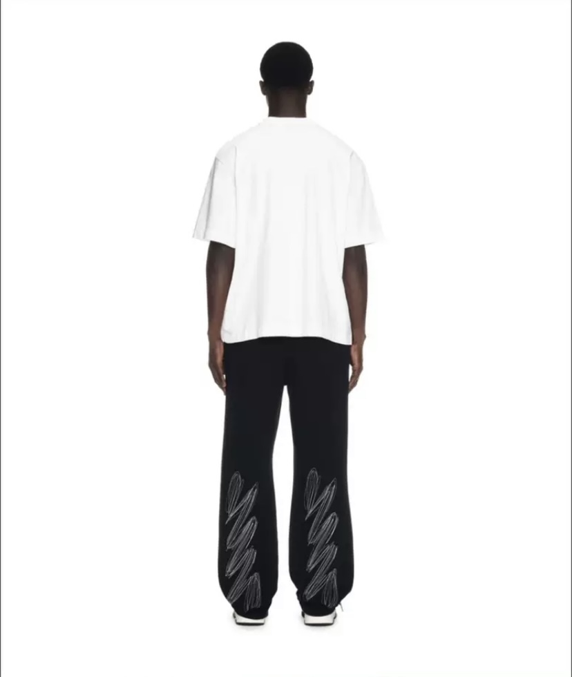 Off-White OW Printed Crew Neck Short Sleeve T-Shirt Top 8 i1710682289 5432 6