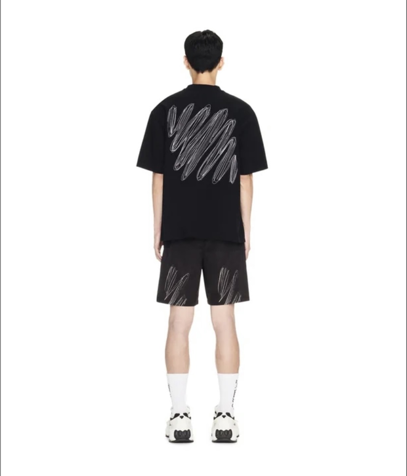 Off-White OW Printed Crew Neck Short Sleeve T-Shirt Top 4 i1710682289 6369 3
